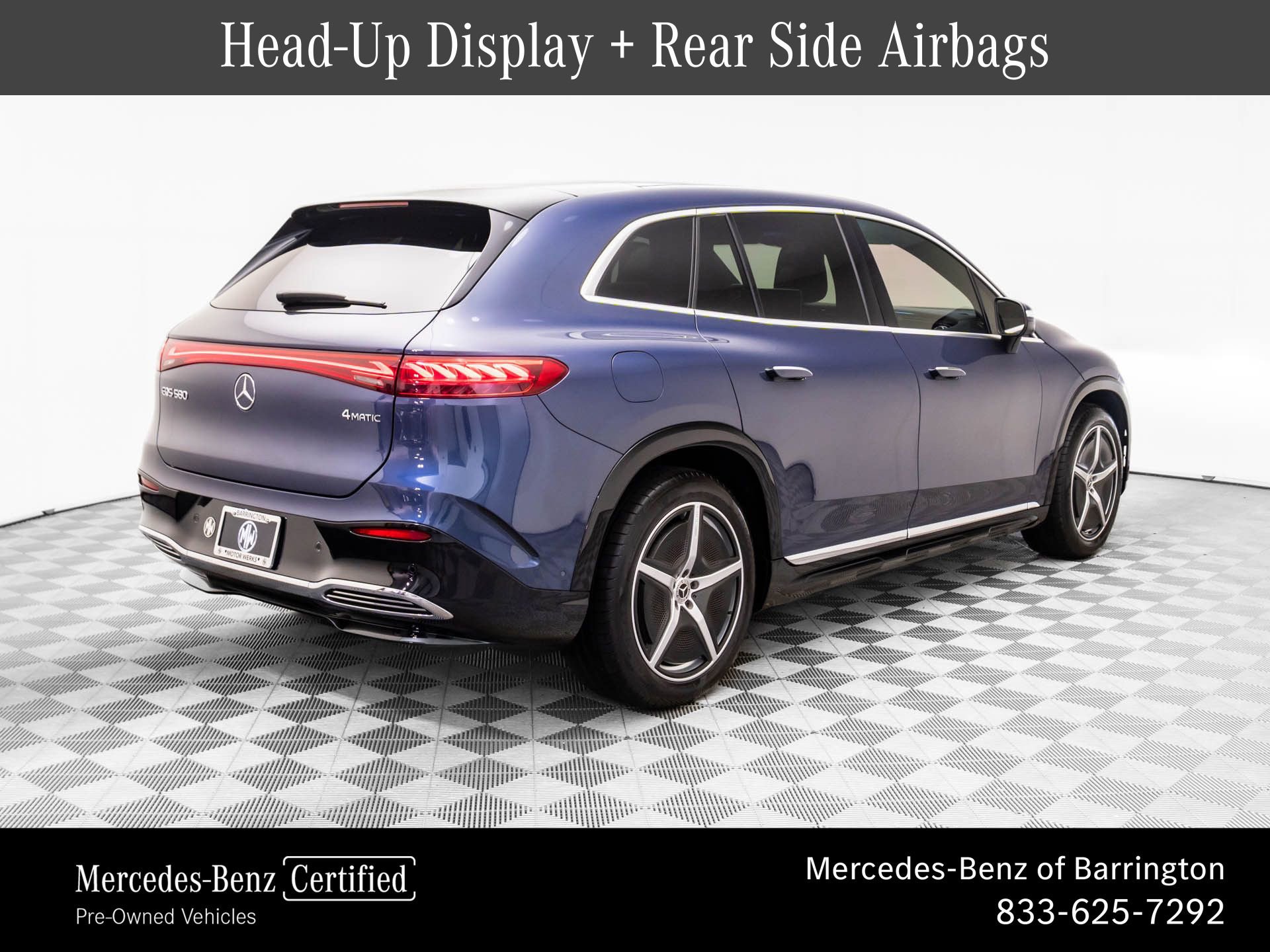 Certified 2023 Mercedes-Benz EQS 580 4MATIC SUV image 5
