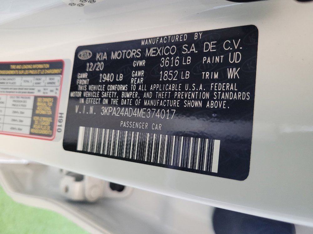 Used 2021 Kia Rio S FWD image 33