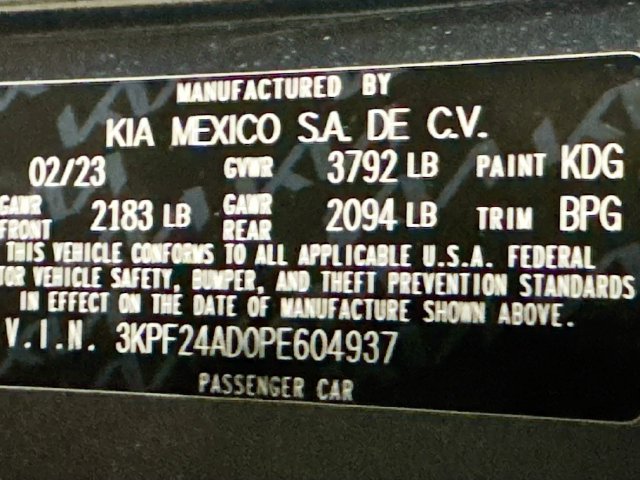 Certified 2023 Kia Forte LXS w/ LXS Technology Package FWD image 30