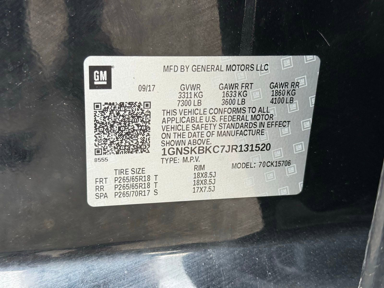 Used 2018 Chevrolet Tahoe LT AWD/4WD image 31