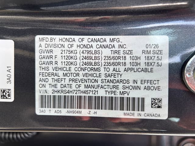 New 2026 Honda CR-V EX-L image 24