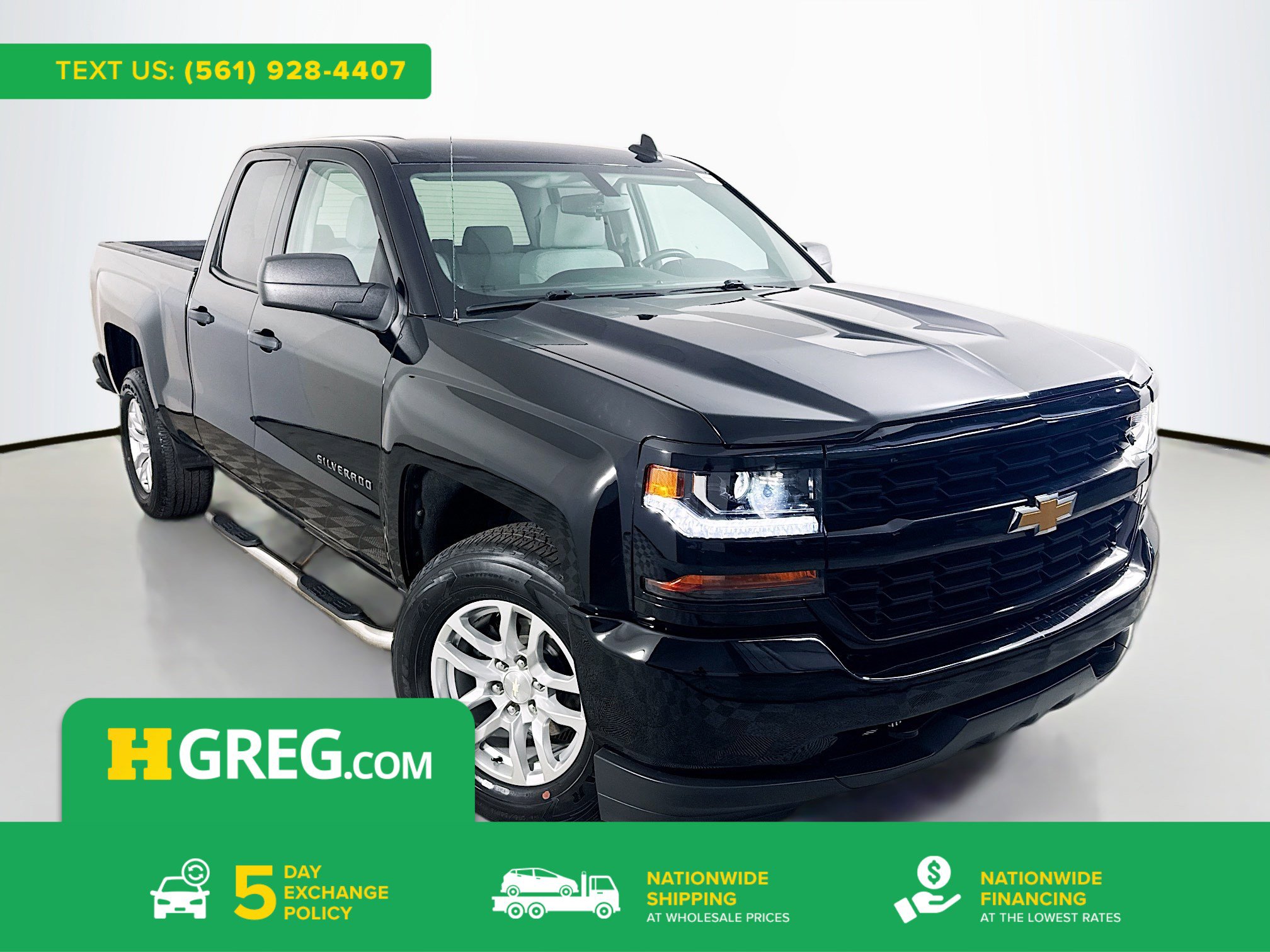 Used 2019 Chevrolet Silverado 1500 Custom w/ Custom Convenience Package image 1