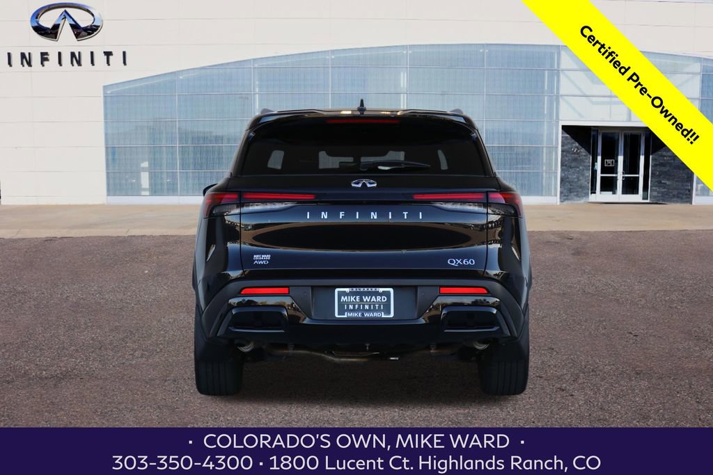 Certified 2025 INFINITI QX60 Luxe w/ Vision Package image 4