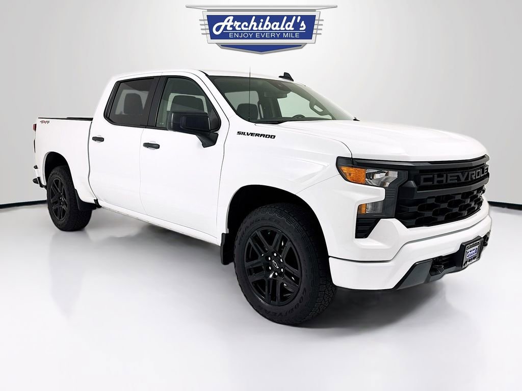 Used 2023 Chevrolet Silverado 1500 Custom w/ LPO, Dark Essentials Package image 1