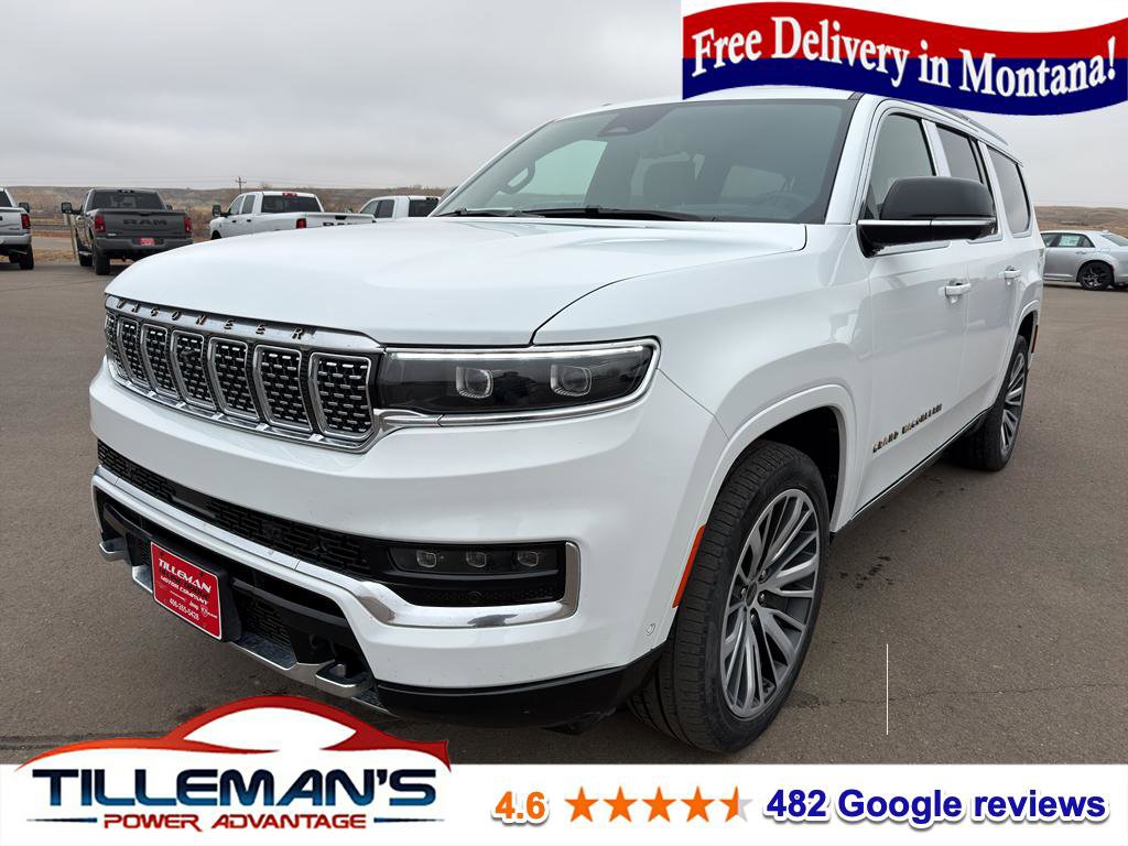 Used 2024 Jeep Grand Wagoneer L Series III w/ Rear Seat Video Group 1 image 1