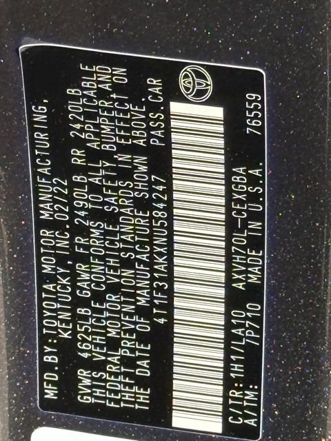 Used 2022 Toyota Camry XLE image 31