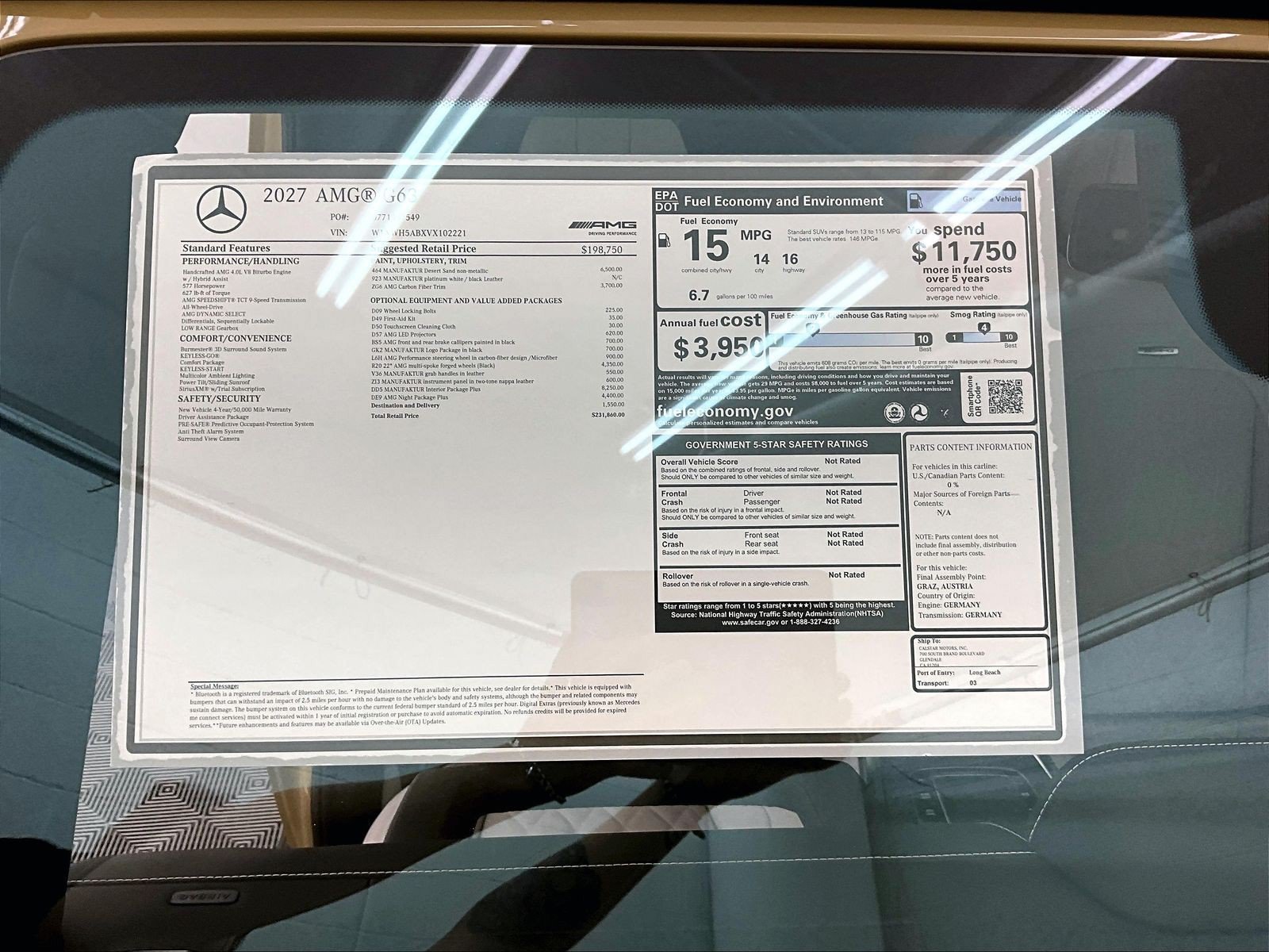 New 2027 Mercedes-Benz G 63 AMG 4MATIC image 17