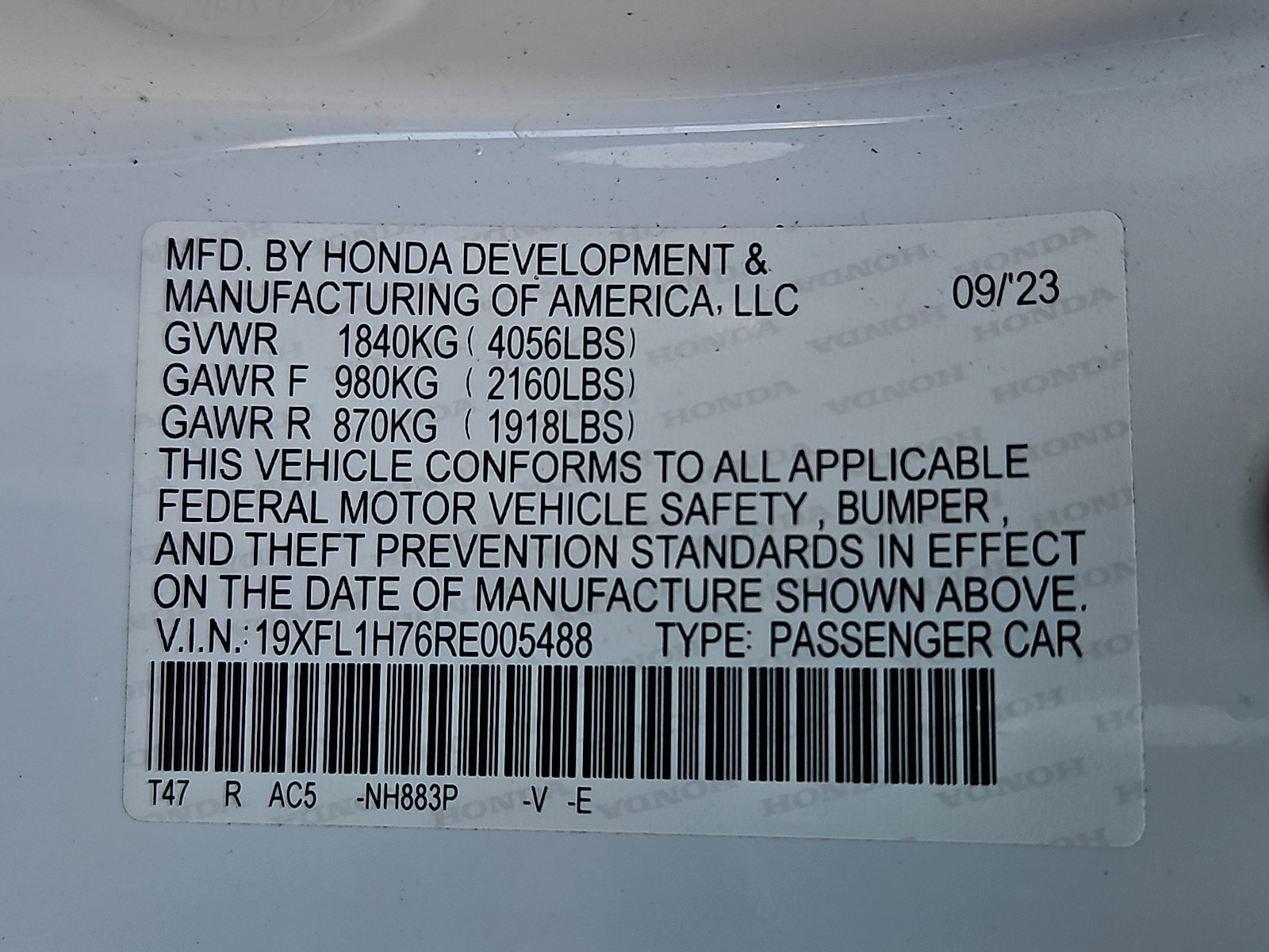 Used 2024 Honda Civic EX-L image 30