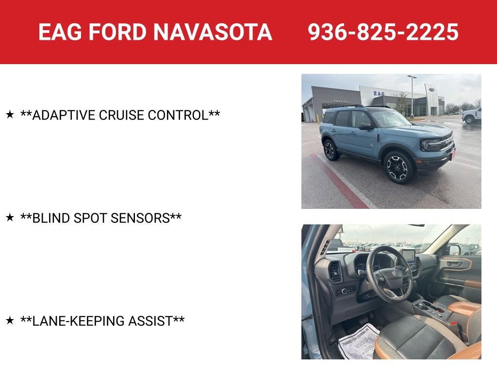 Used 2023 Ford Bronco Sport Outer Banks w/ Tech Package image 8