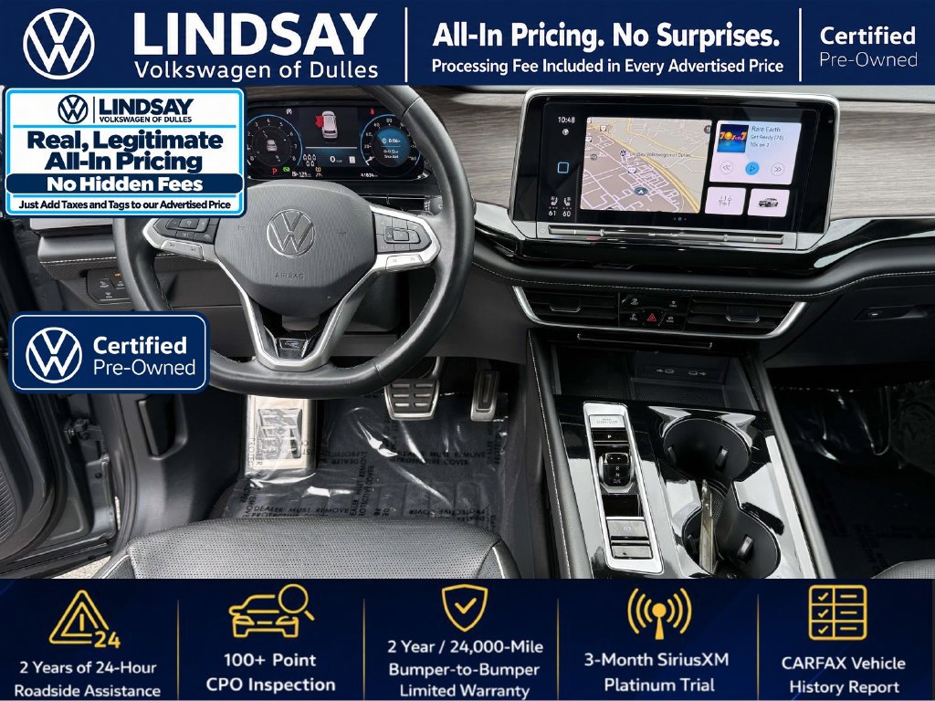 Certified 2024 Volkswagen Atlas SEL Premium R-Line AWD/4WD image 11