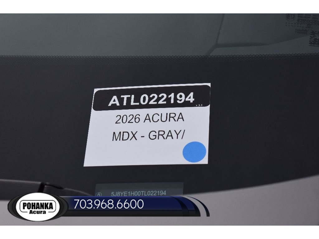 New 2026 Acura MDX A-Spec AWD/4WD image 38