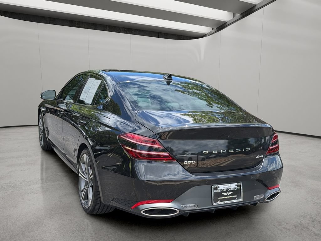 Certified 2025 Genesis G70 2.5T w/ Sport Prestige Package AWD/4WD image 3
