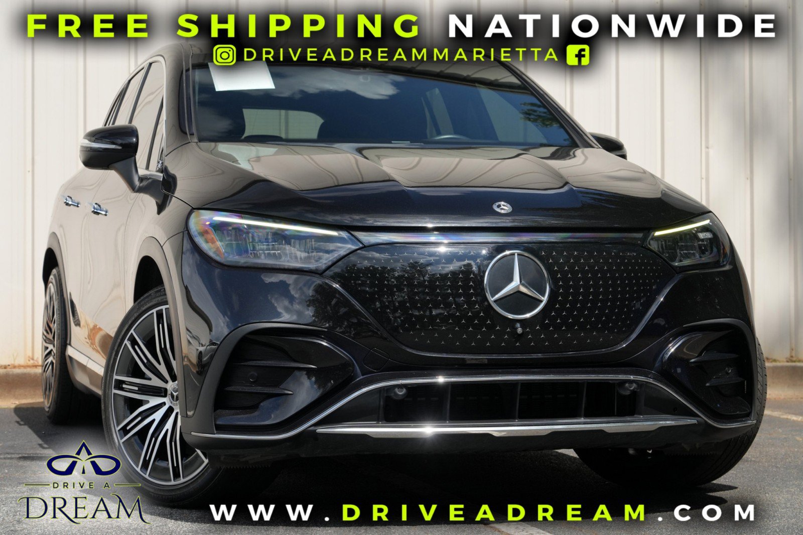 Used 2023 Mercedes-Benz EQE 500 4MATIC SUV image 2