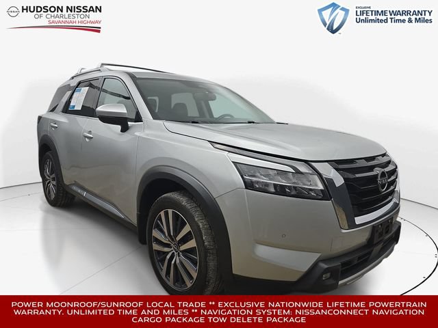 Used 2022 Nissan Pathfinder Platinum w/ Cargo Package FWD image 1