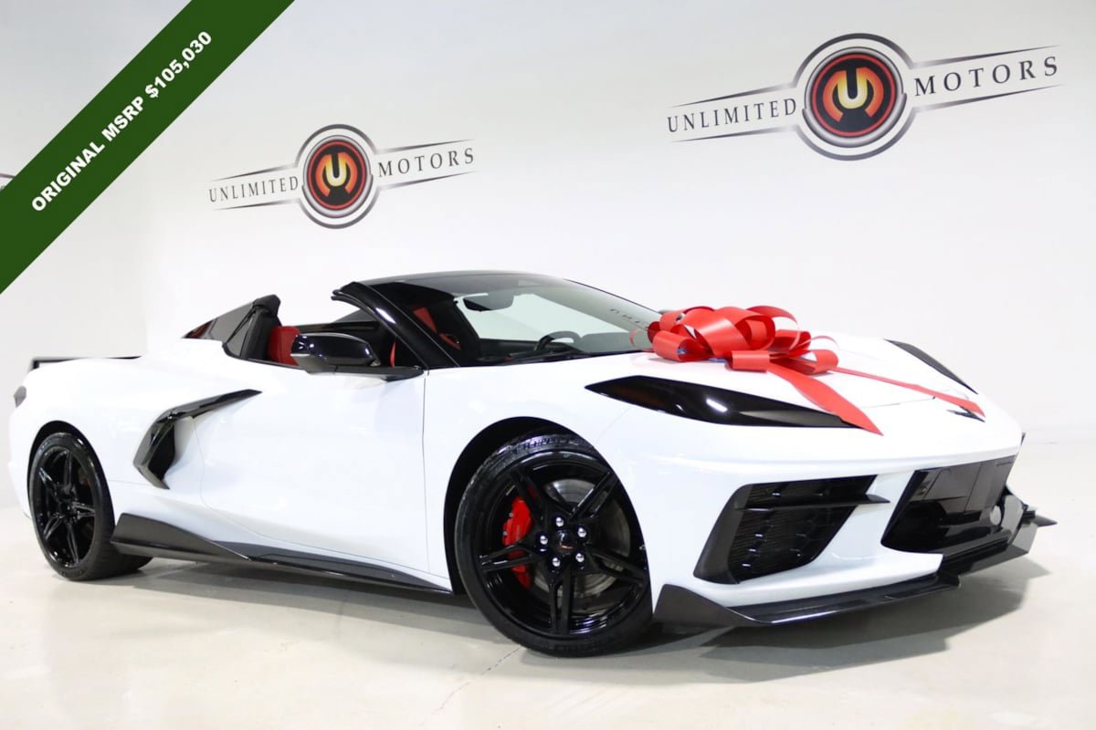 Used 2024 Chevrolet Corvette Stingray Premium Conv w/ Z51 Performance Package RWD image 1