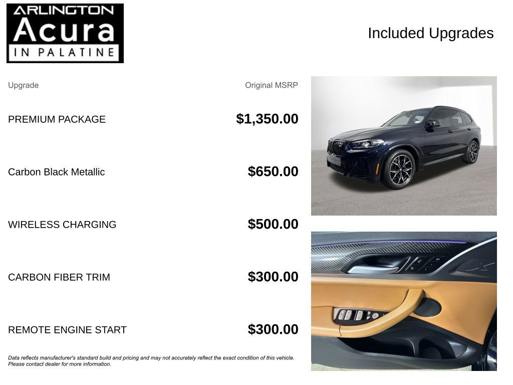 Used 2023 BMW X3 M40i w/ Premium Package image 4