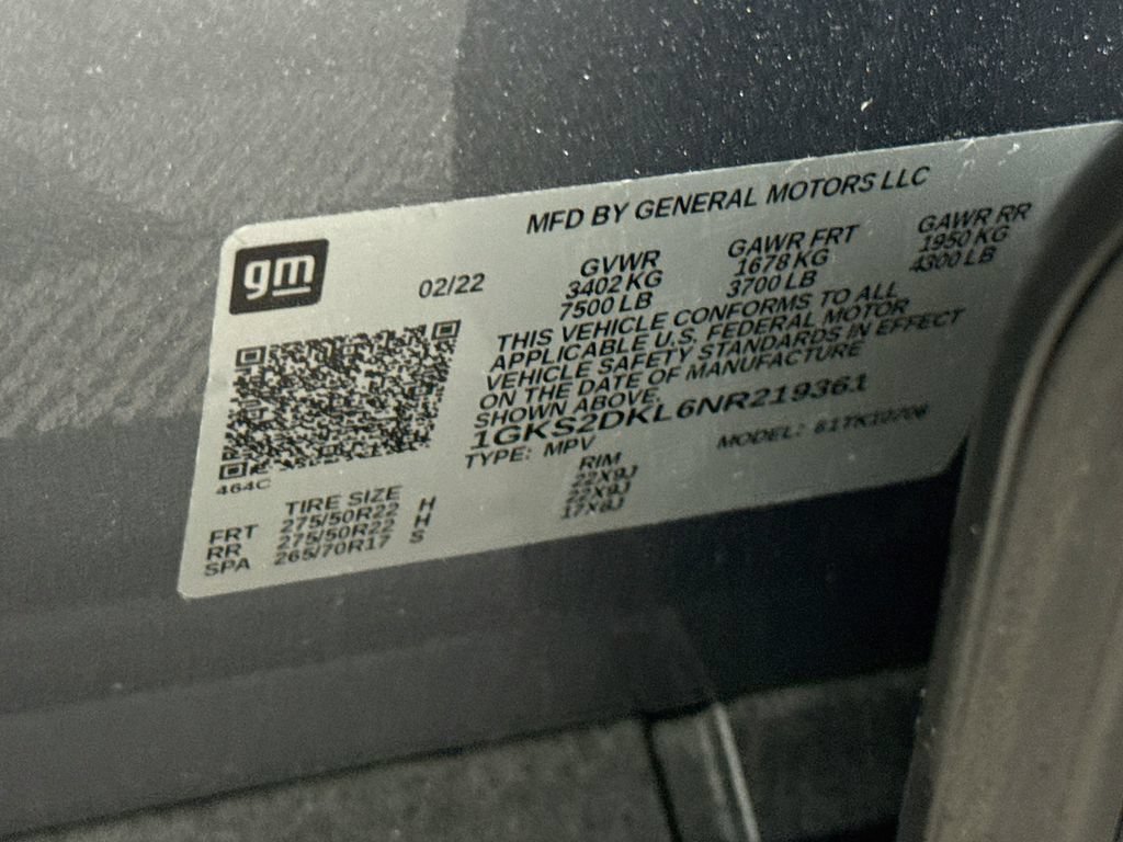 Used 2022 GMC Yukon Denali AWD/4WD image 38