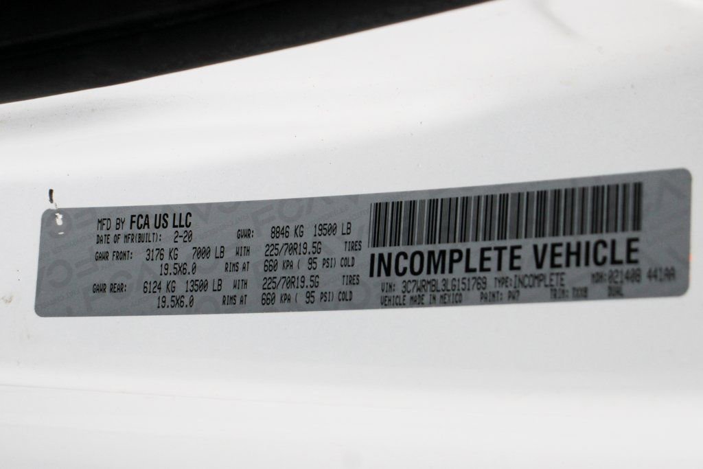 Used 2020 RAM 5500 Tradesman w/ Ambulance Prep Group image 44