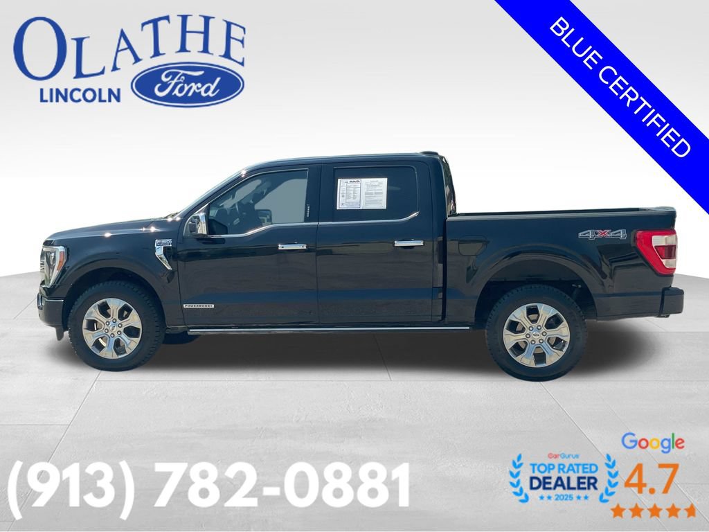 Certified 2022 Ford F150 Platinum w/ Equipment Group 701A High AWD/4WD image 3