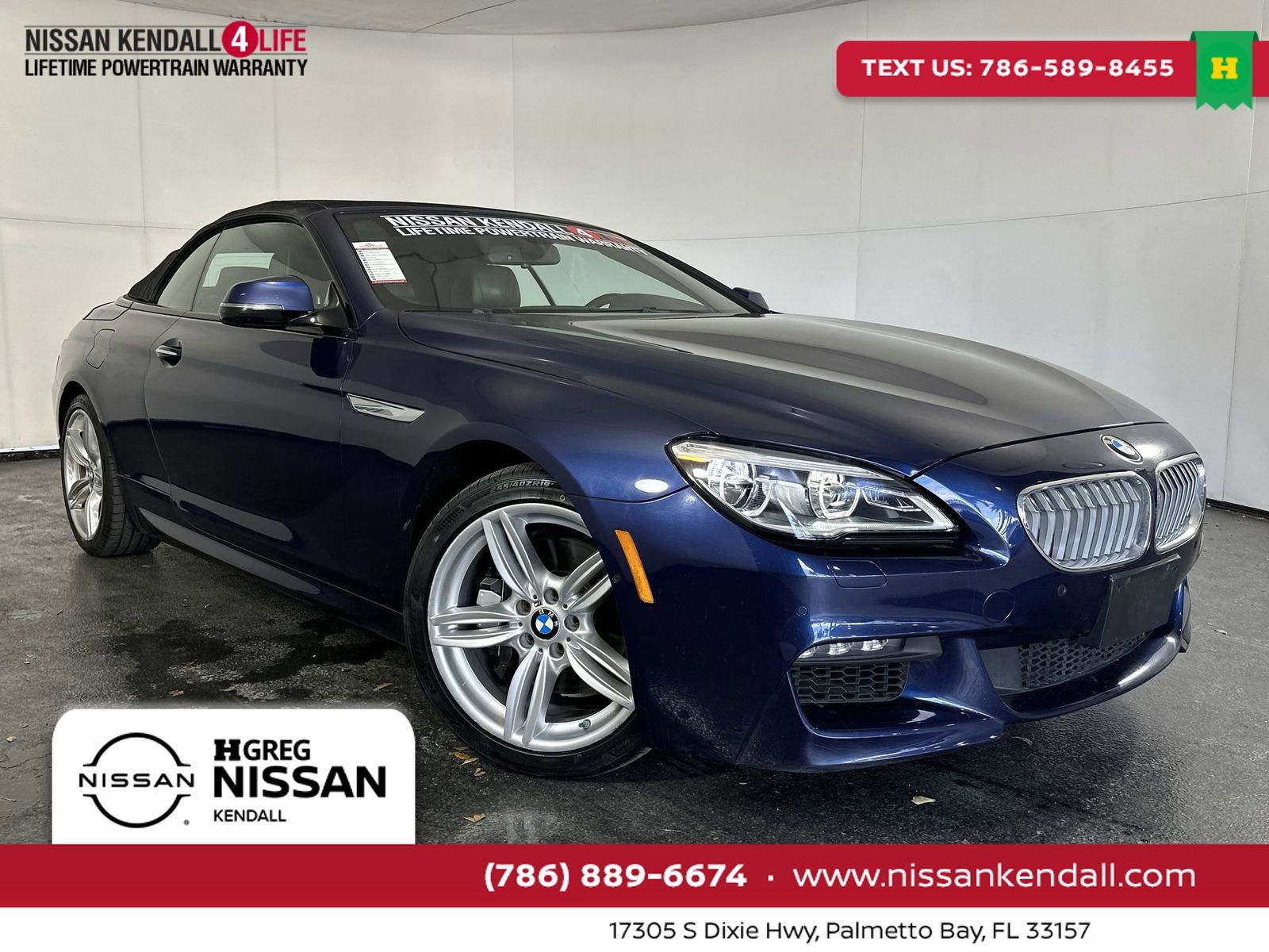 Used 2017 BMW 650i xDrive Convertible