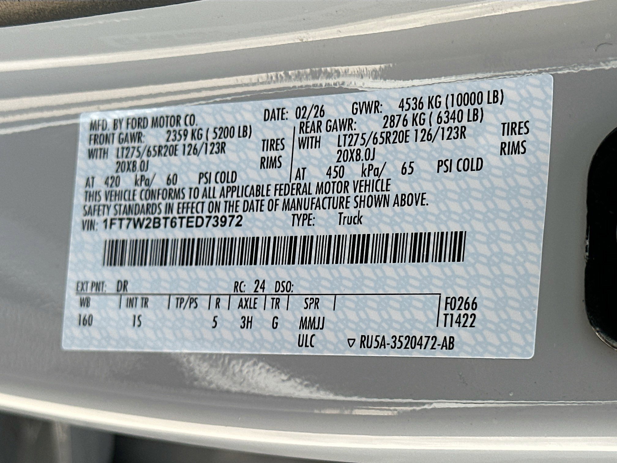 New 2026 Ford F250 XL w/ STX Appearance Package image 19