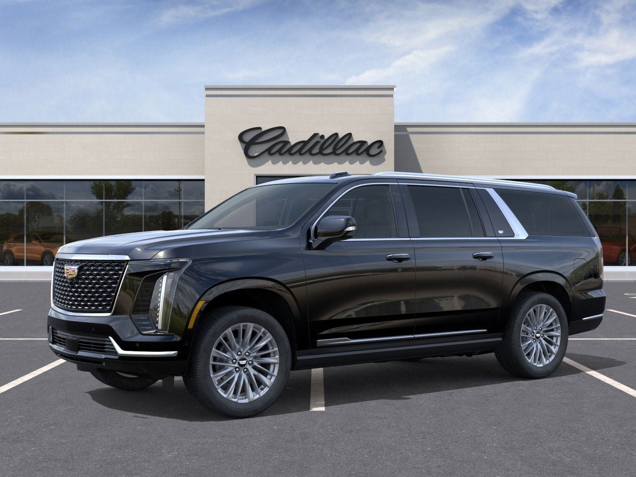 New 2026 Cadillac Escalade ESV Luxury w/ LPO, Floor Liner Package RWD image 2