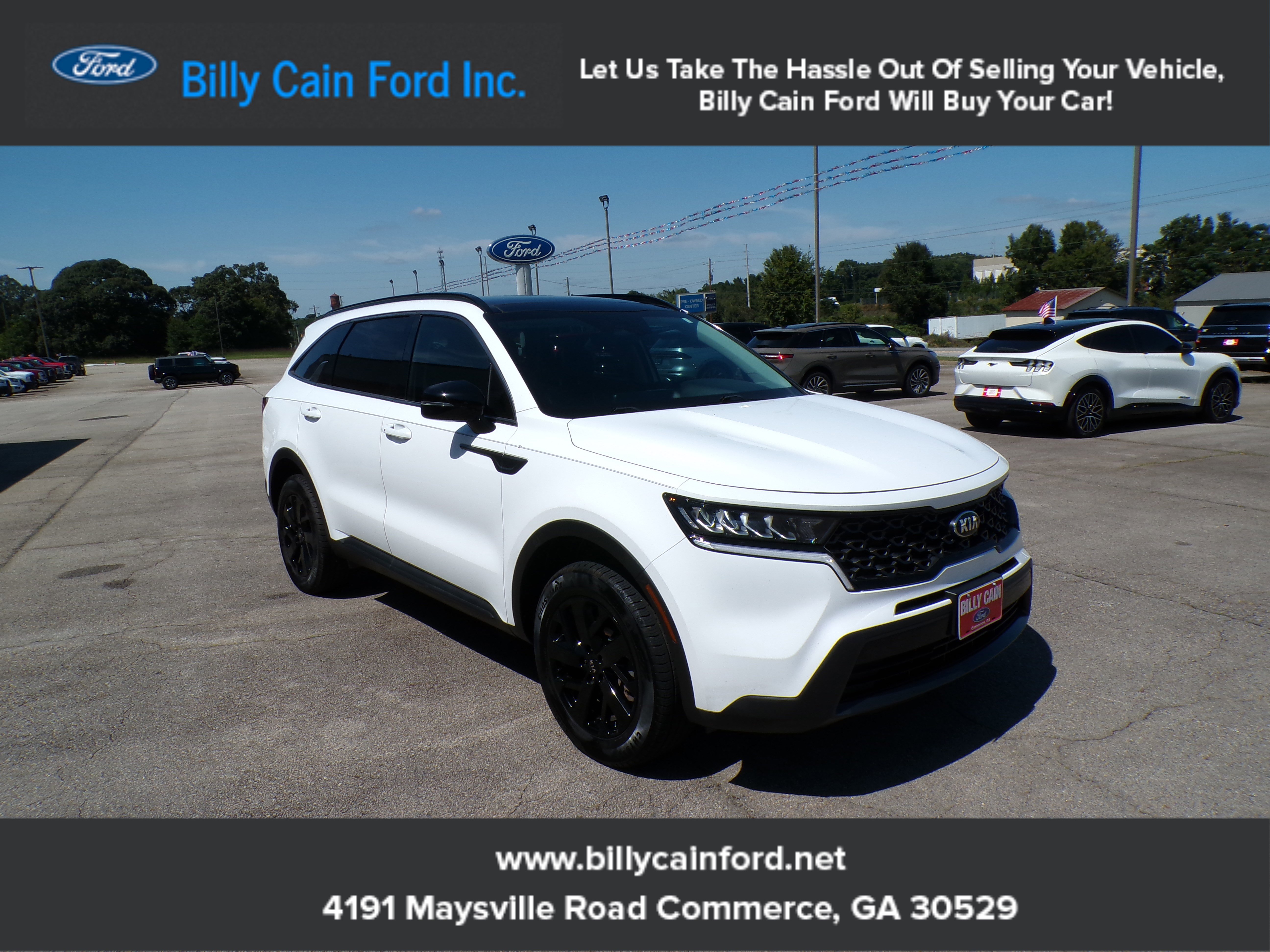 Used 2021 Kia Sorento S w/ Panoramic Sunroof Package