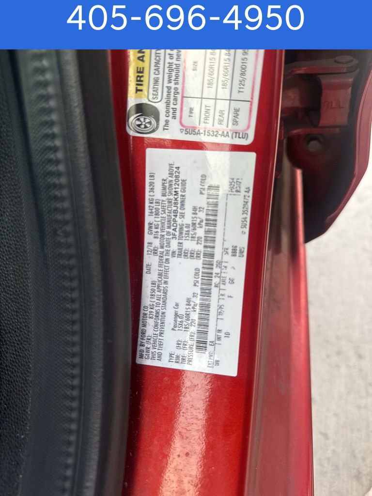 Used 2019 Ford Fiesta SE FWD image 5