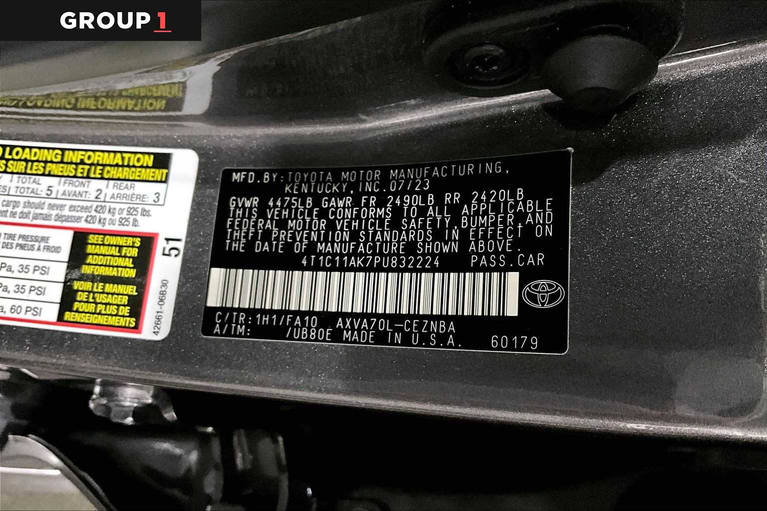 Used 2023 Toyota Camry LE FWD image 37