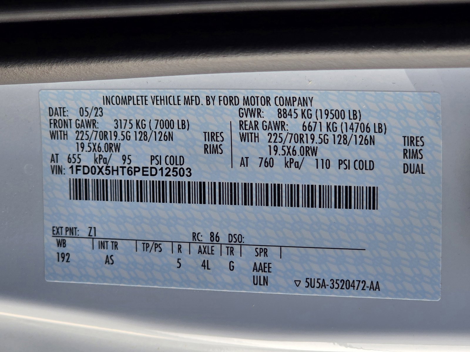 New 2023 Ford F550 XL image 20