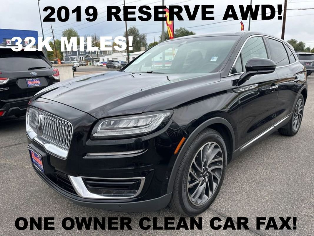 Used 2019 Lincoln Nautilus Reserve image 1