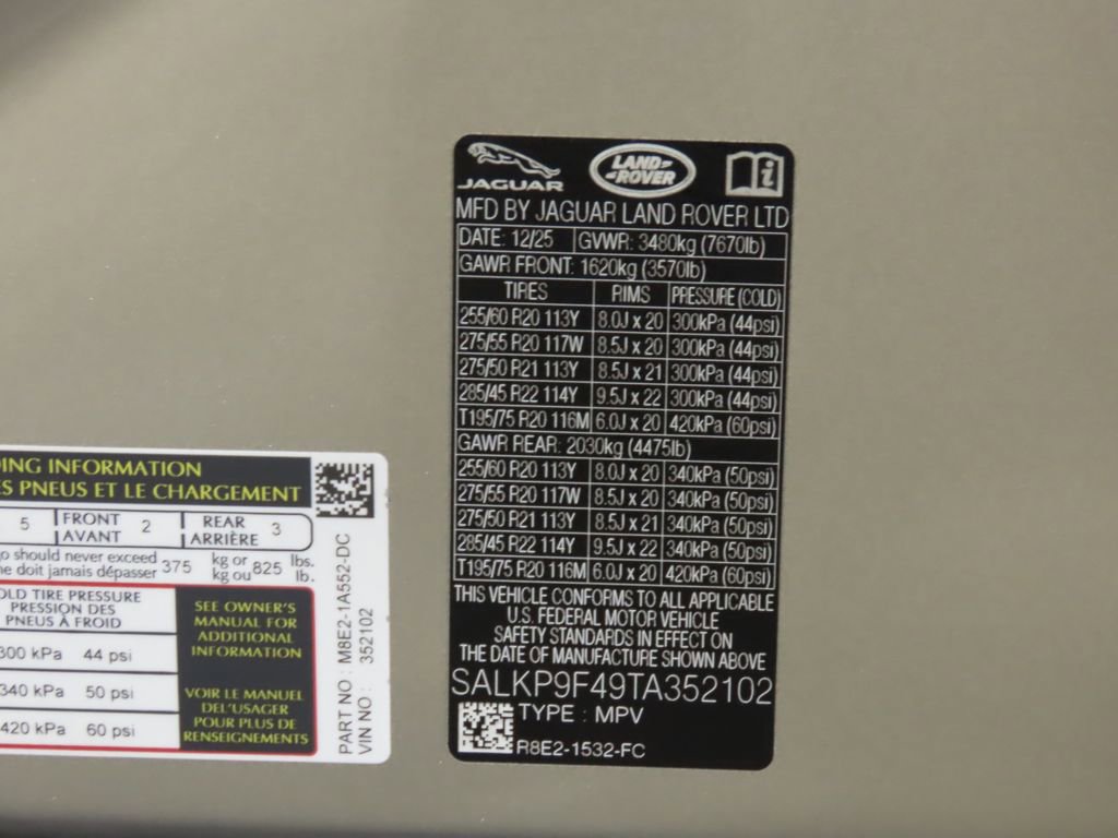 New 2026 Land Rover Range Rover SE image 31