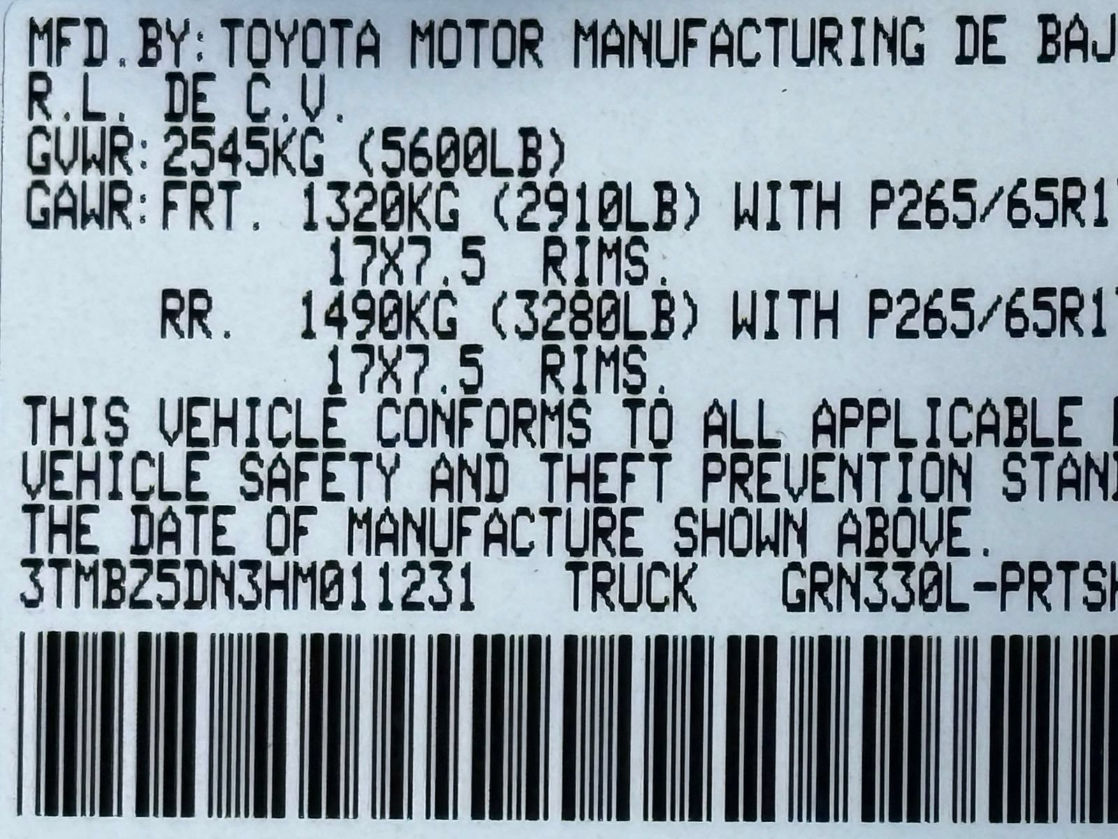 Used 2017 Toyota Tacoma TRD Sport w/ Premium & Technology Package RWD image 49
