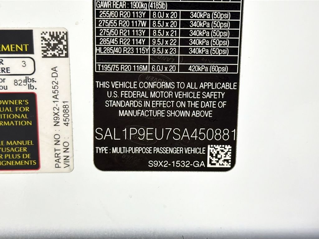 Certified 2025 Land Rover Range Rover Sport SE AWD/4WD image 34