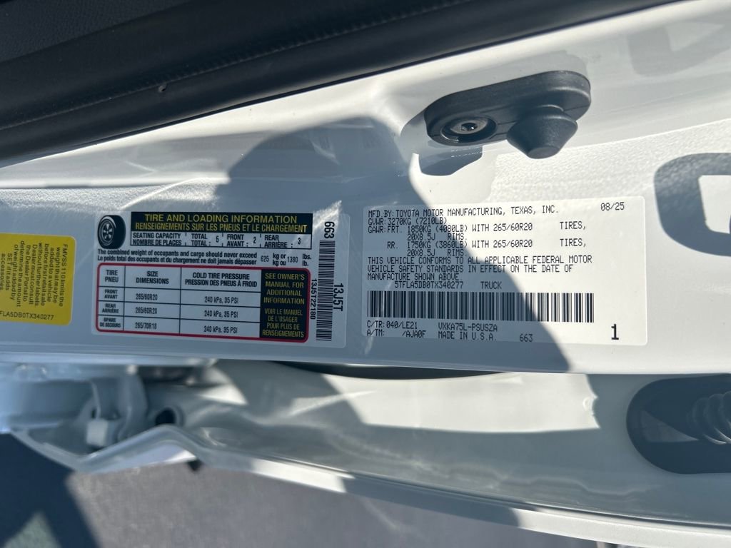 New 2026 Toyota Tundra SR5 image 21