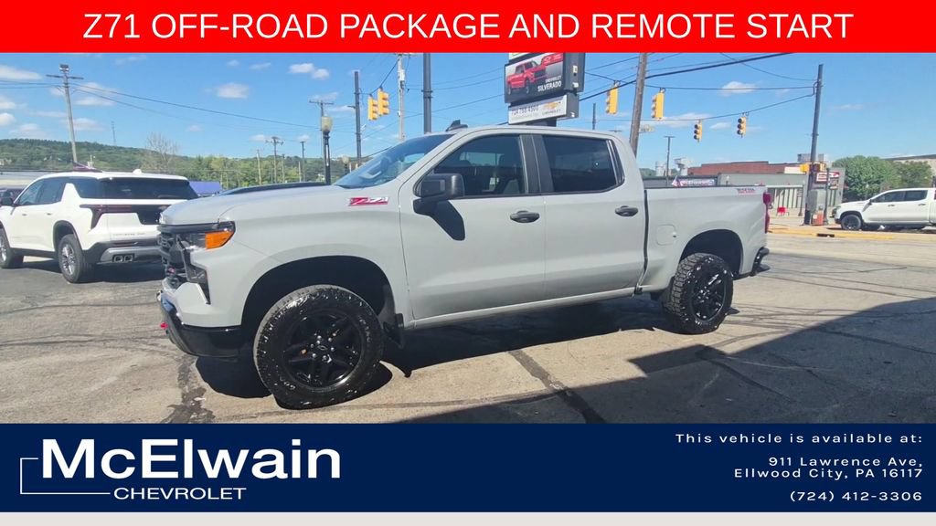 Used 2024 Chevrolet Silverado 1500 Custom Trail Boss AWD/4WD image 6