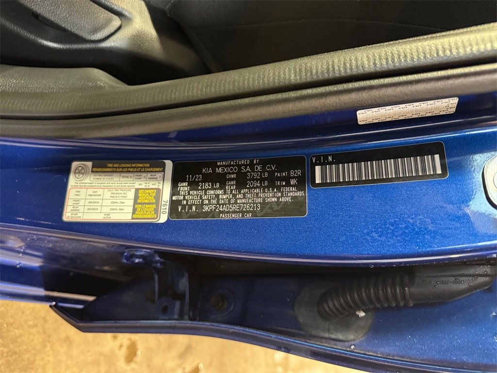 Certified 2024 Kia Forte LXS w/ LXS Technology Package image 31