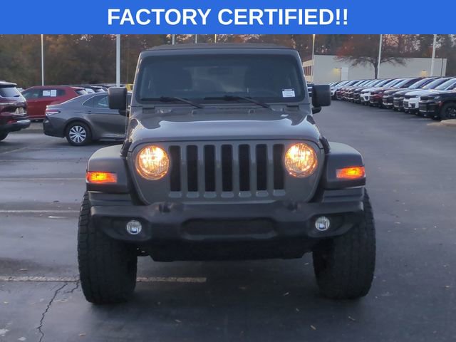 Certified 2020 Jeep Wrangler Unlimited Sport S image 8