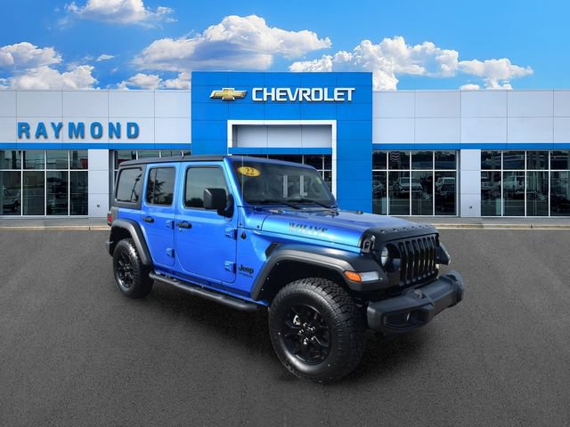Used 2022 Jeep Wrangler Unlimited Sport AWD/4WD image 1