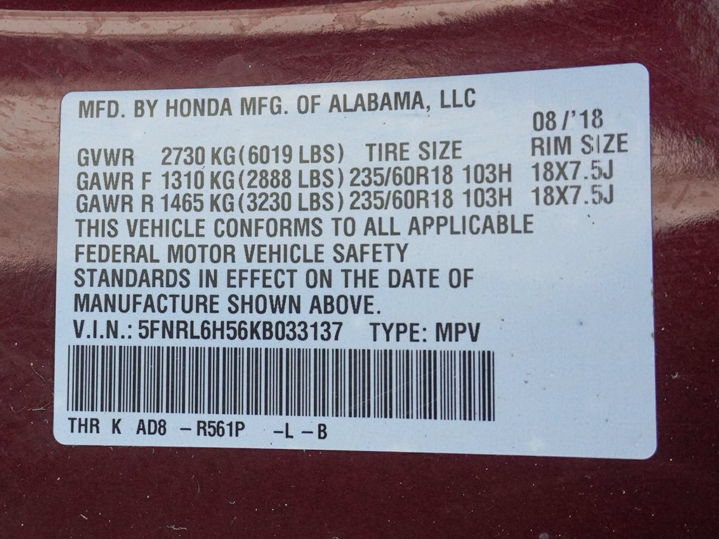 Used 2019 Honda Odyssey EX image 47