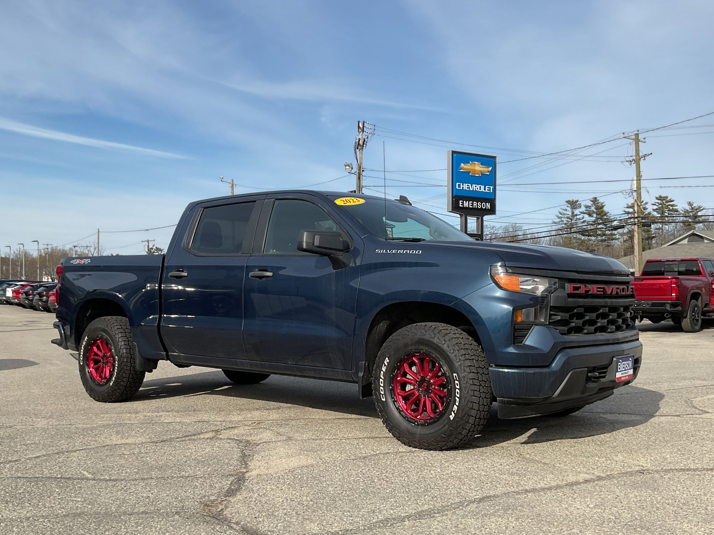 Certified 2023 Chevrolet Silverado 1500 Custom AWD/4WD image 3
