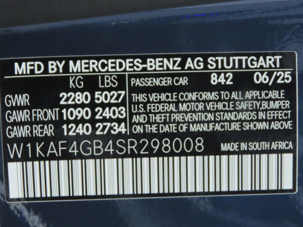 New 2025 Mercedes-Benz C 300 Sedan image 34