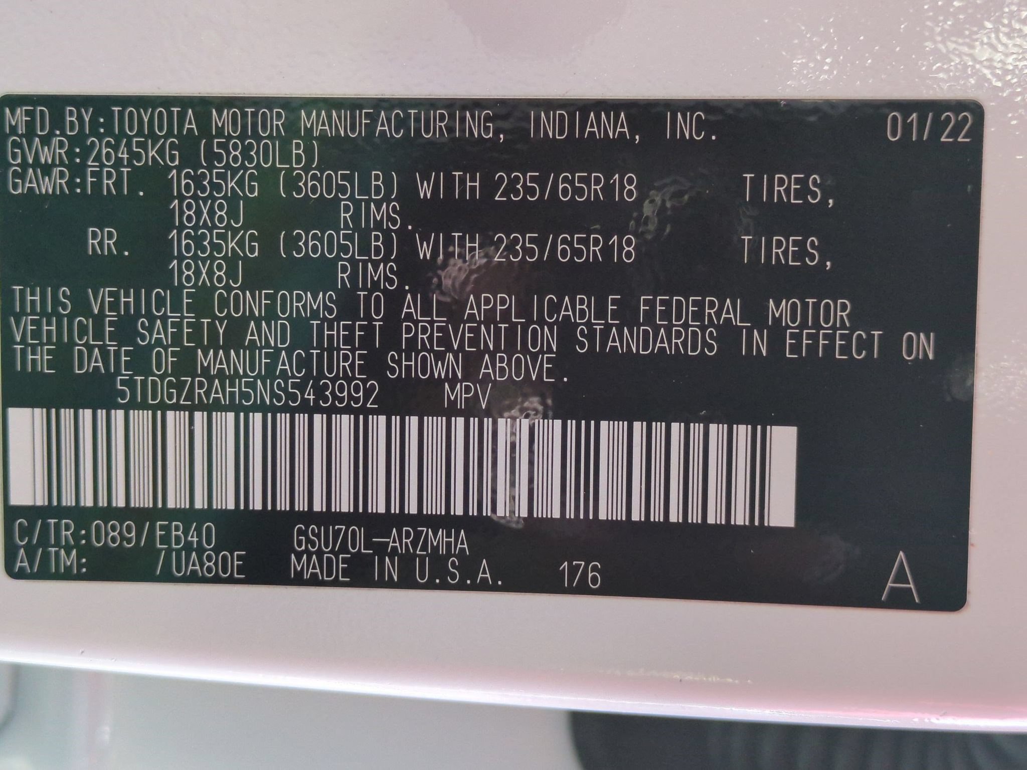 Used 2022 Toyota Highlander XLE FWD image 29