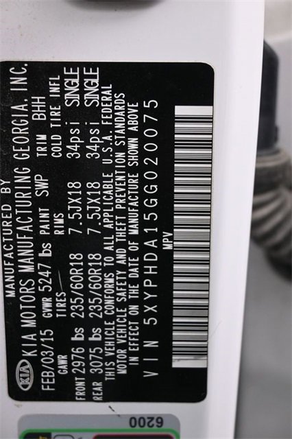 Used 2016 Kia Sorento EX image 30