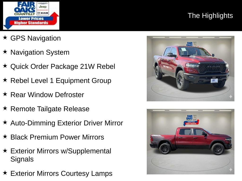 Used 2025 RAM 1500 Rebel w/ Rebel Level 1 Equipment Group AWD/4WD video 2