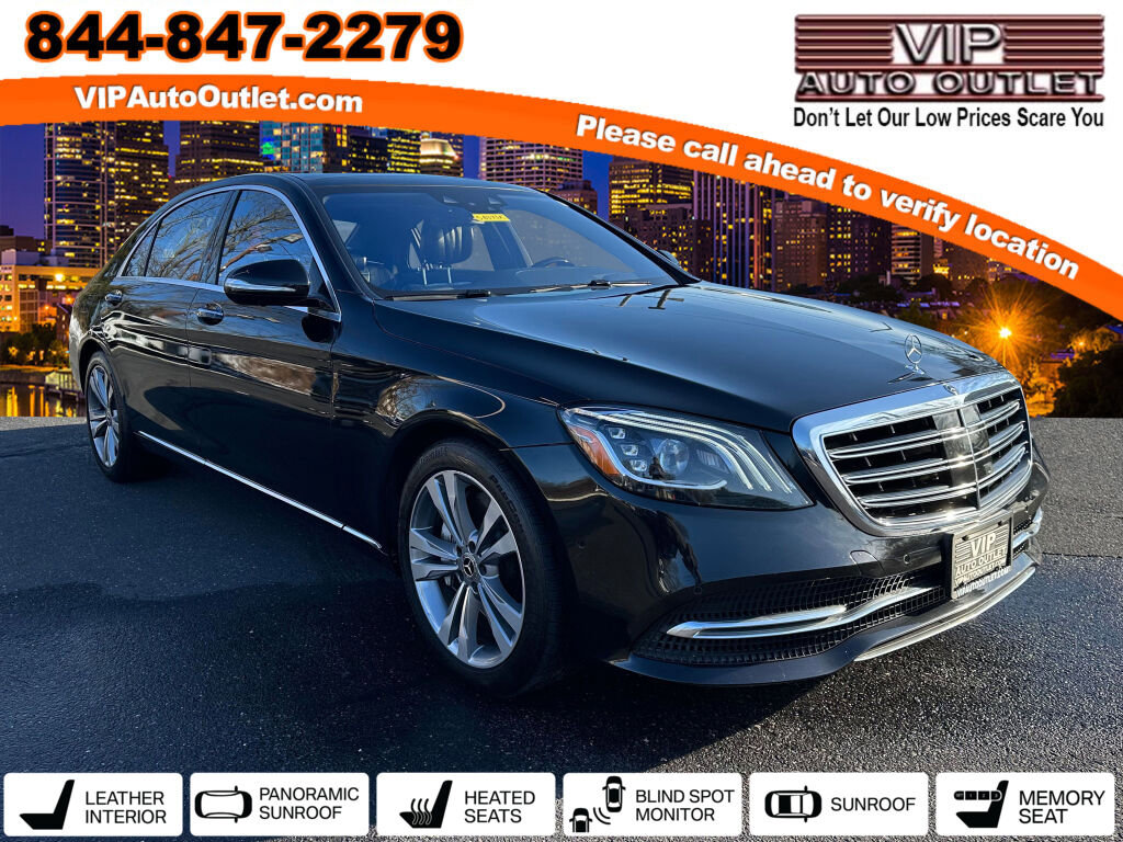 Used 2019 Mercedes-Benz S 560 4MATIC Sedan w/ Premium Package