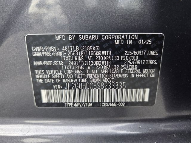 Used 2025 Subaru Crosstrek 2.5i Premium AWD/4WD image 19