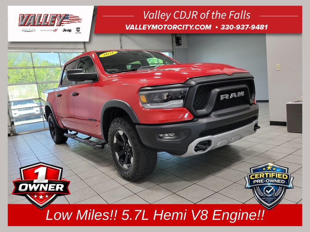 Certified 2021 RAM 1500 Rebel AWD/4WD image 1