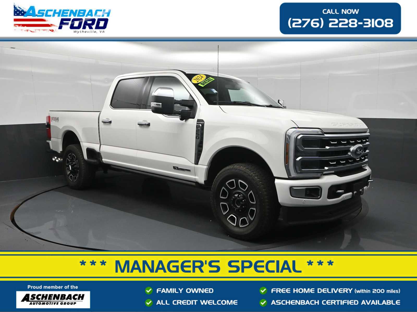 Used 2024 Ford F250 4x4 Crew Cab Super Duty