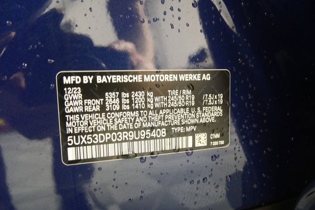 Certified 2024 BMW X3 xDrive30i image 31